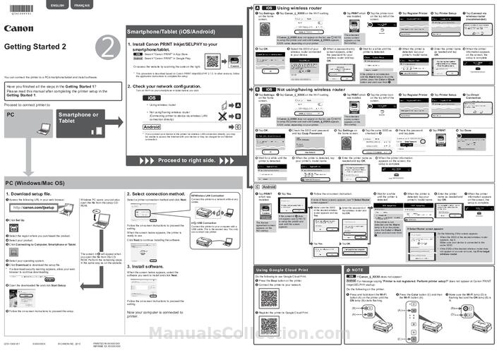 canon pixma g3400 g3000 series getting