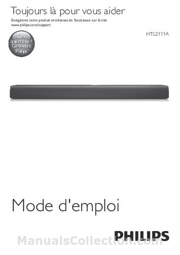 philips soundbar speaker htl2111a