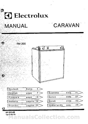 Electrolux manual download