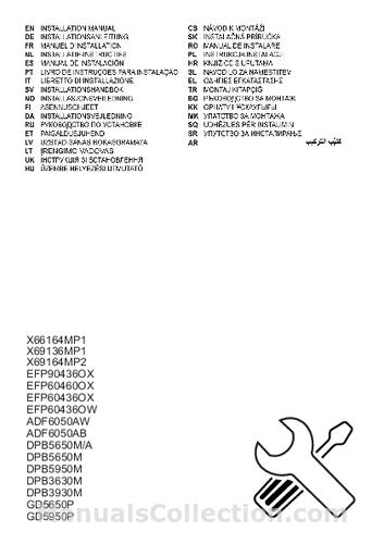 Aeg Dpb5650m A Installation Instruction Ø§ÙØ¹Ø±Ø¨ÙØ© Blgarski Cestina Dansk Deutsch Ellhnika English Espanol Eesti Suomi Francais Download Lees meer over de aeg dpb2621s telescopische afzuigkap. manualscollection com